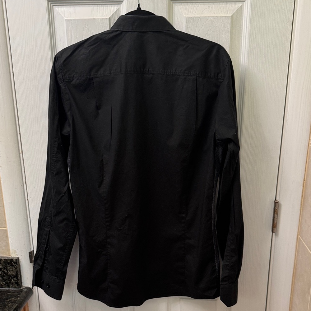 Hugo Boss Black and Gray Men's Dress Shirt - Picture 4 of 4